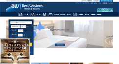 Desktop Screenshot of bwhotels.jp